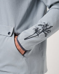 Out Of Pocket Hooded Quarter Zip - Travis Mathew