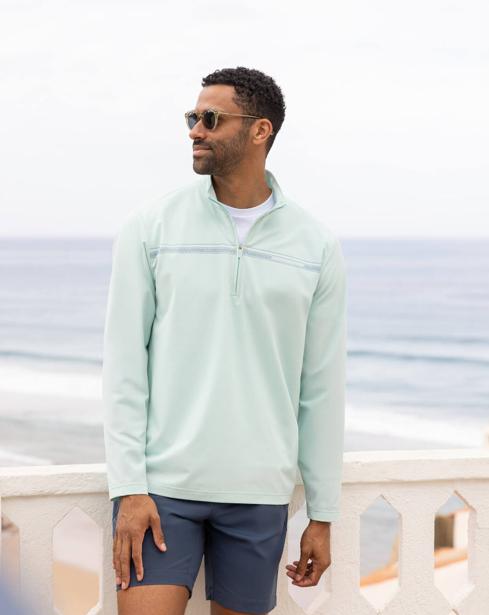 On The Map Quarter Zip - Travis Mathew