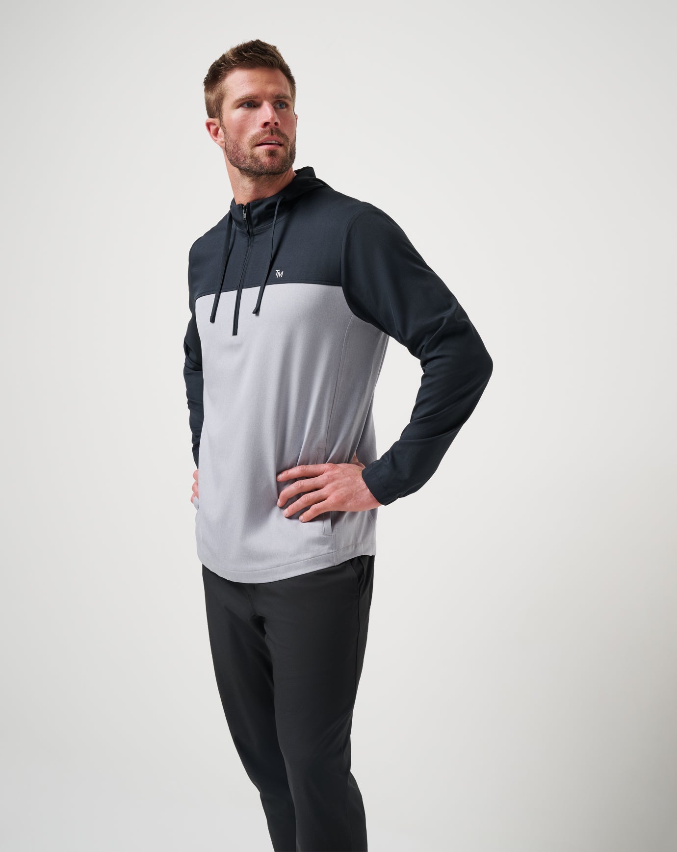 Coin Toss Quarter Zip Hoodie - Travis Mathew