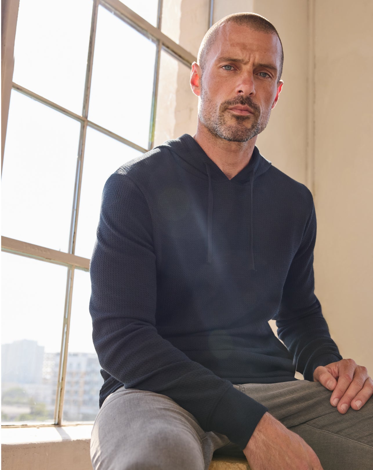 Cloud Waffle Hoodie - Travis Mathew