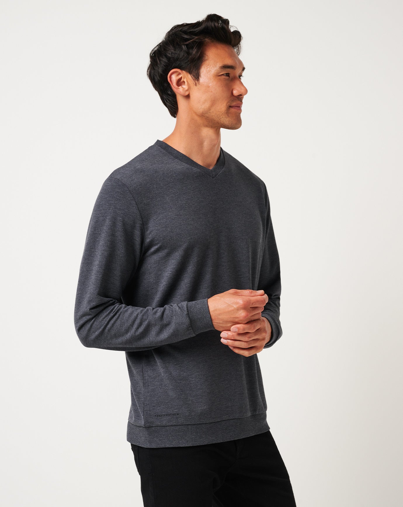 Amenities V-Neck Crew - Travis Mathew
