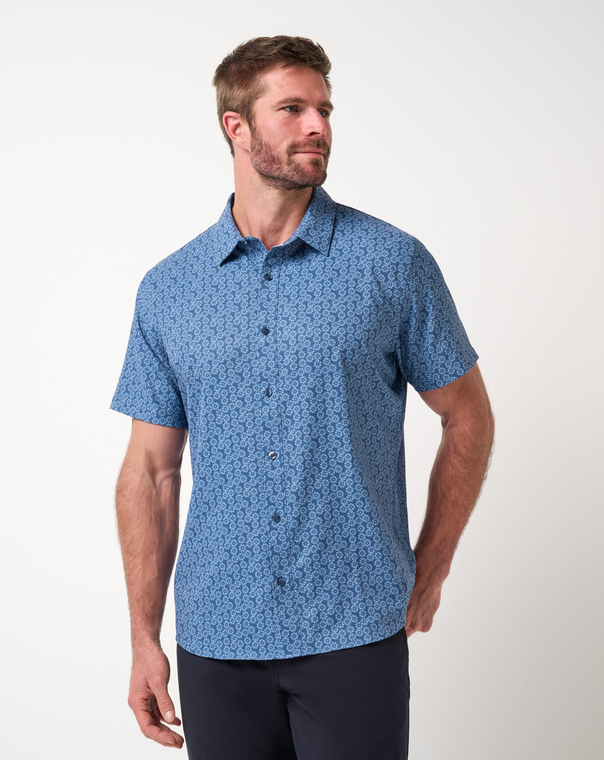 Techwoven Sunlight Button-Up - Travis Mathew
