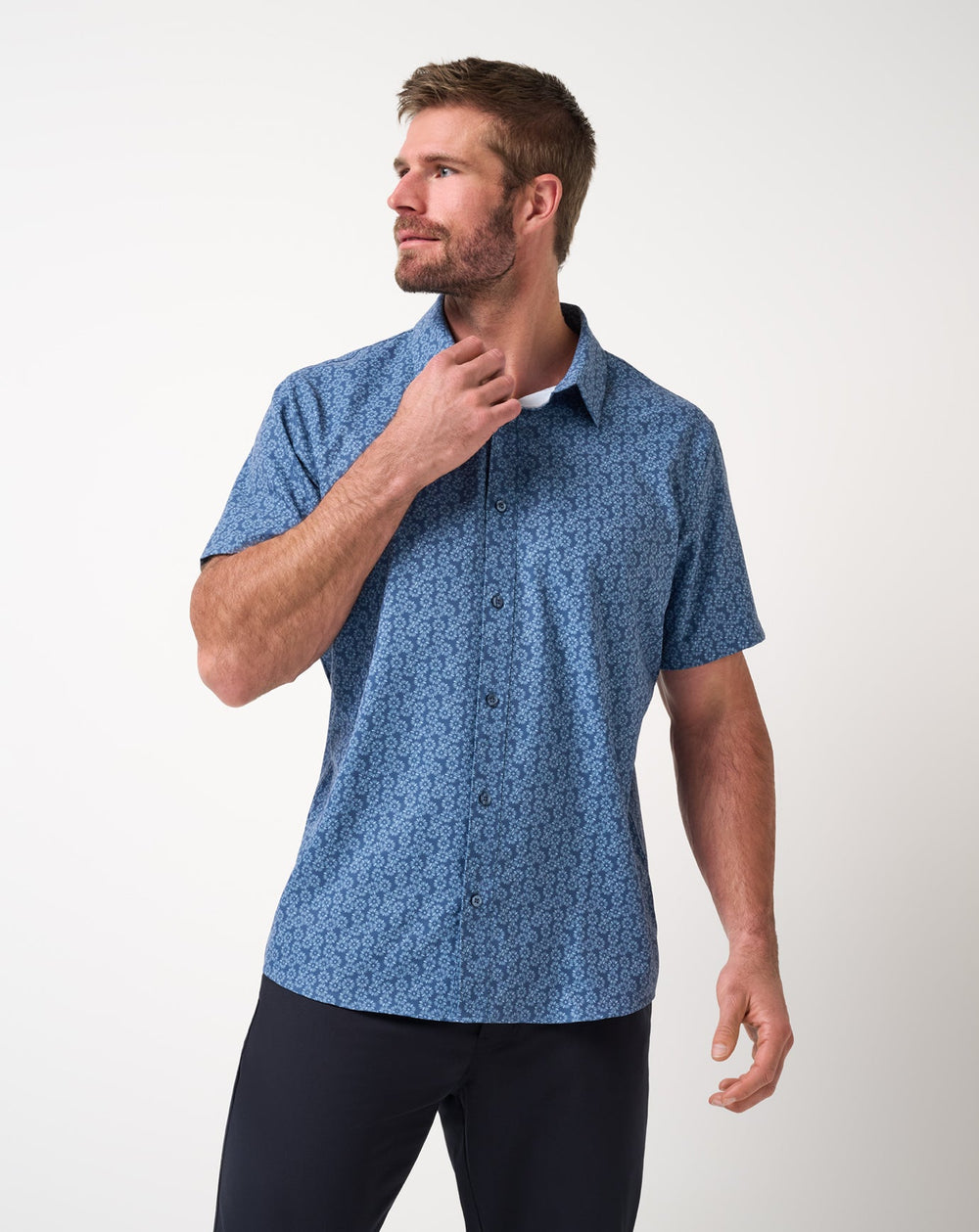 Techwoven Sunlight Button-Up - Travis Mathew