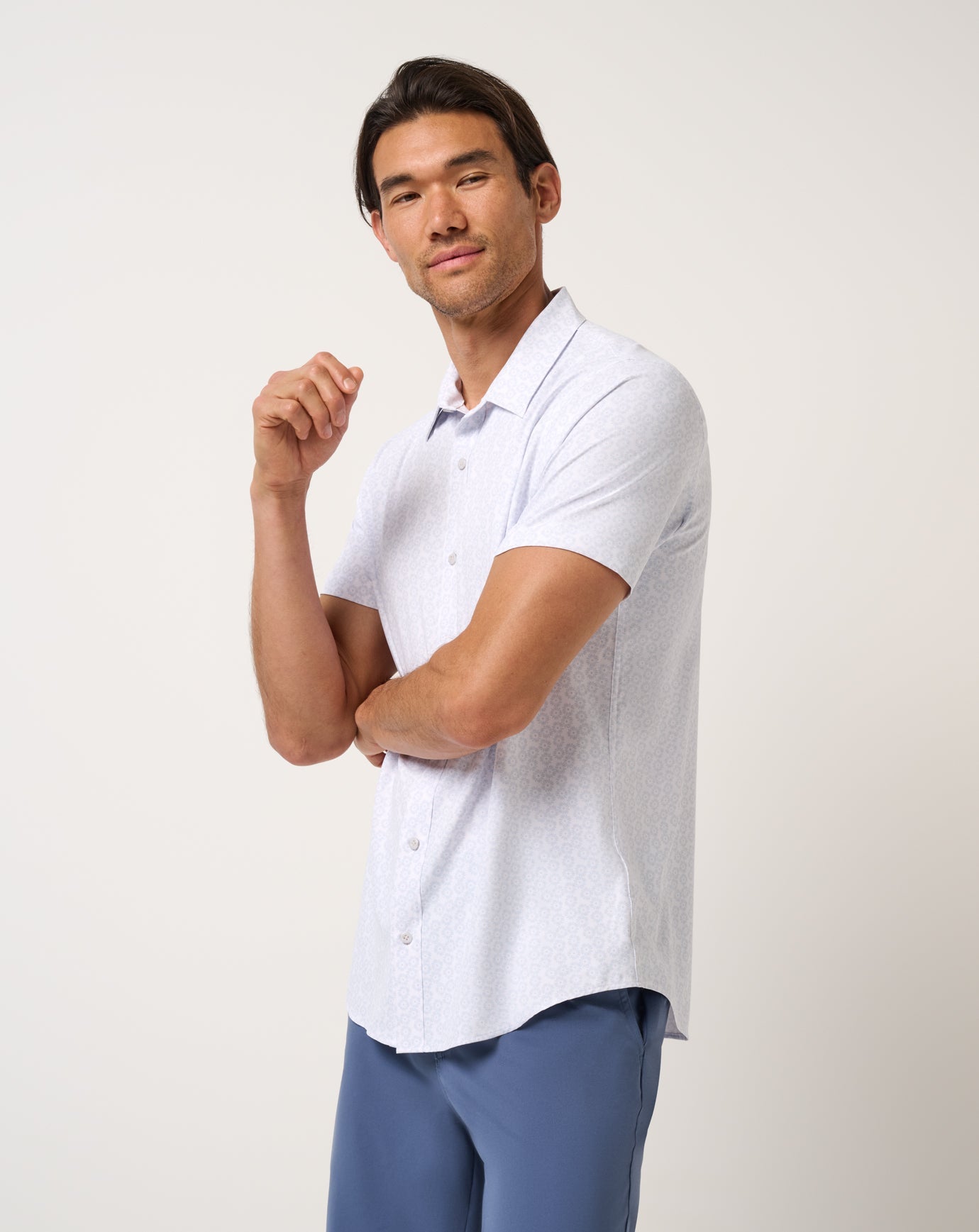 Techwoven Sunlight Button-Up - Travis Mathew