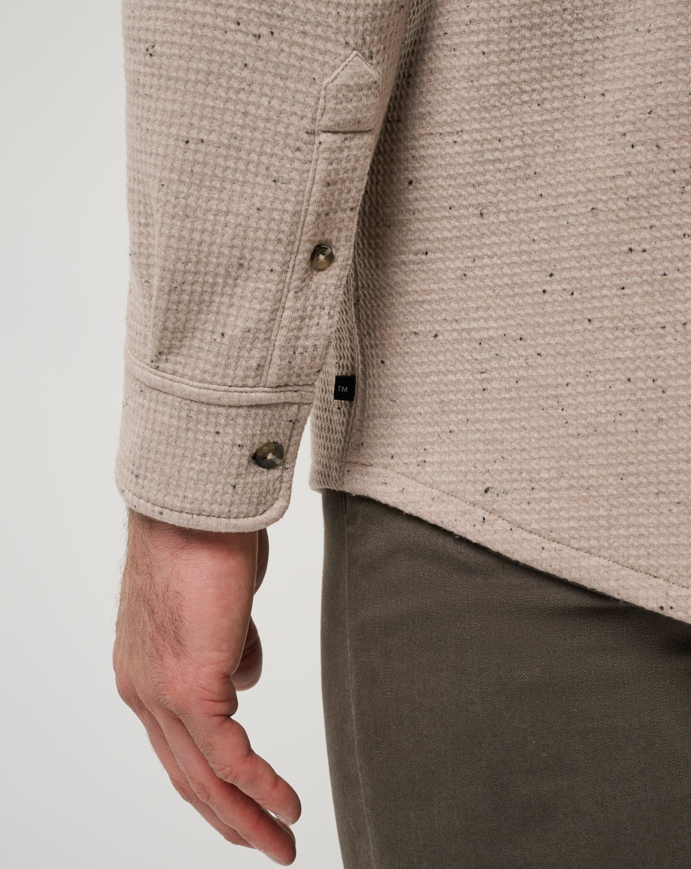 Cloud Waffle Shirt Jacket - Travis Mathew