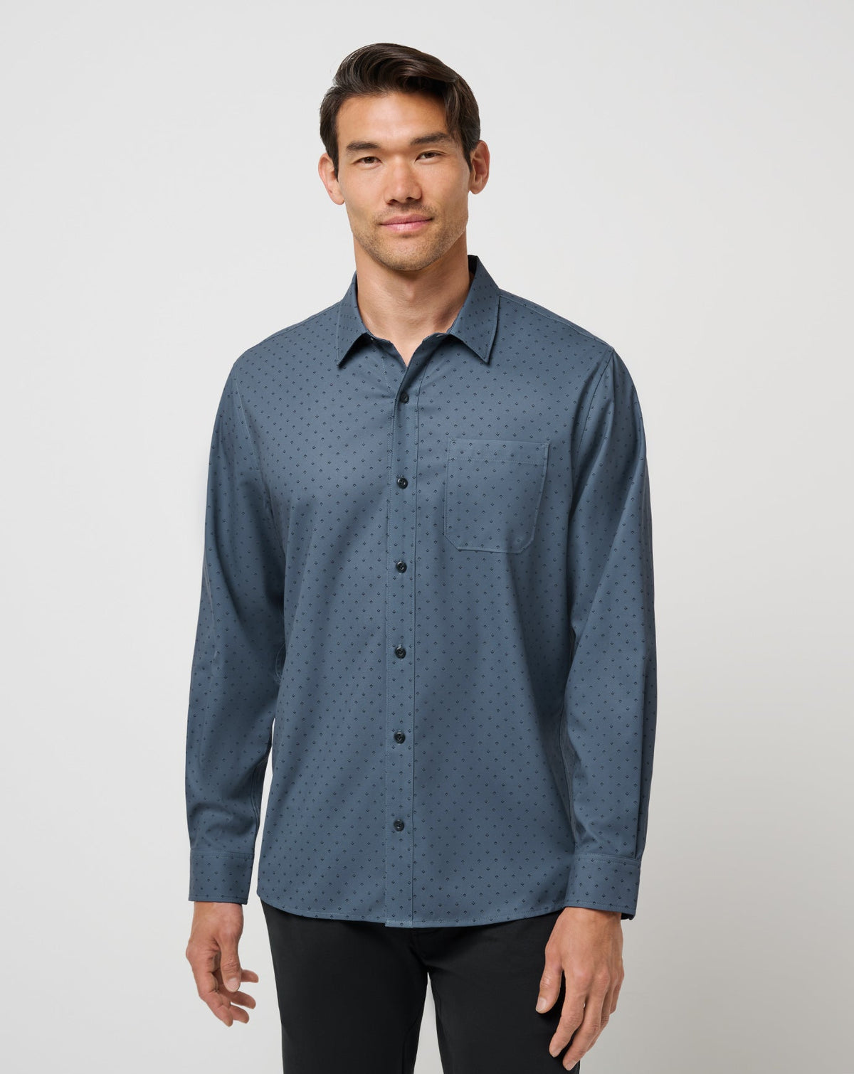 Techwoven Tidbits Button-Up - Travis Mathew