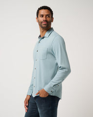 Comfortknit TM Social Club Button-Up - Travis Mathew