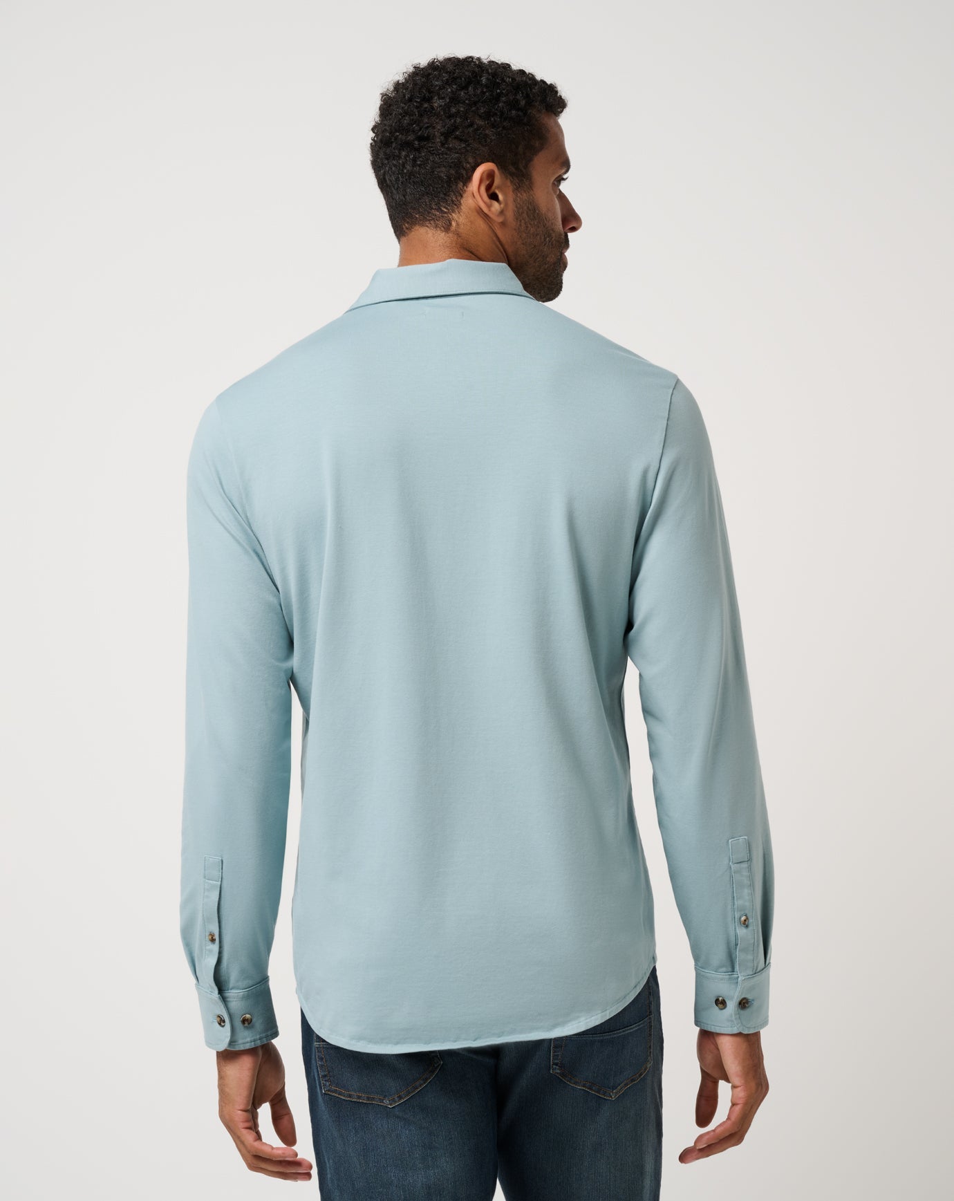 Comfortknit TM Social Club Button-Up - Travis Mathew