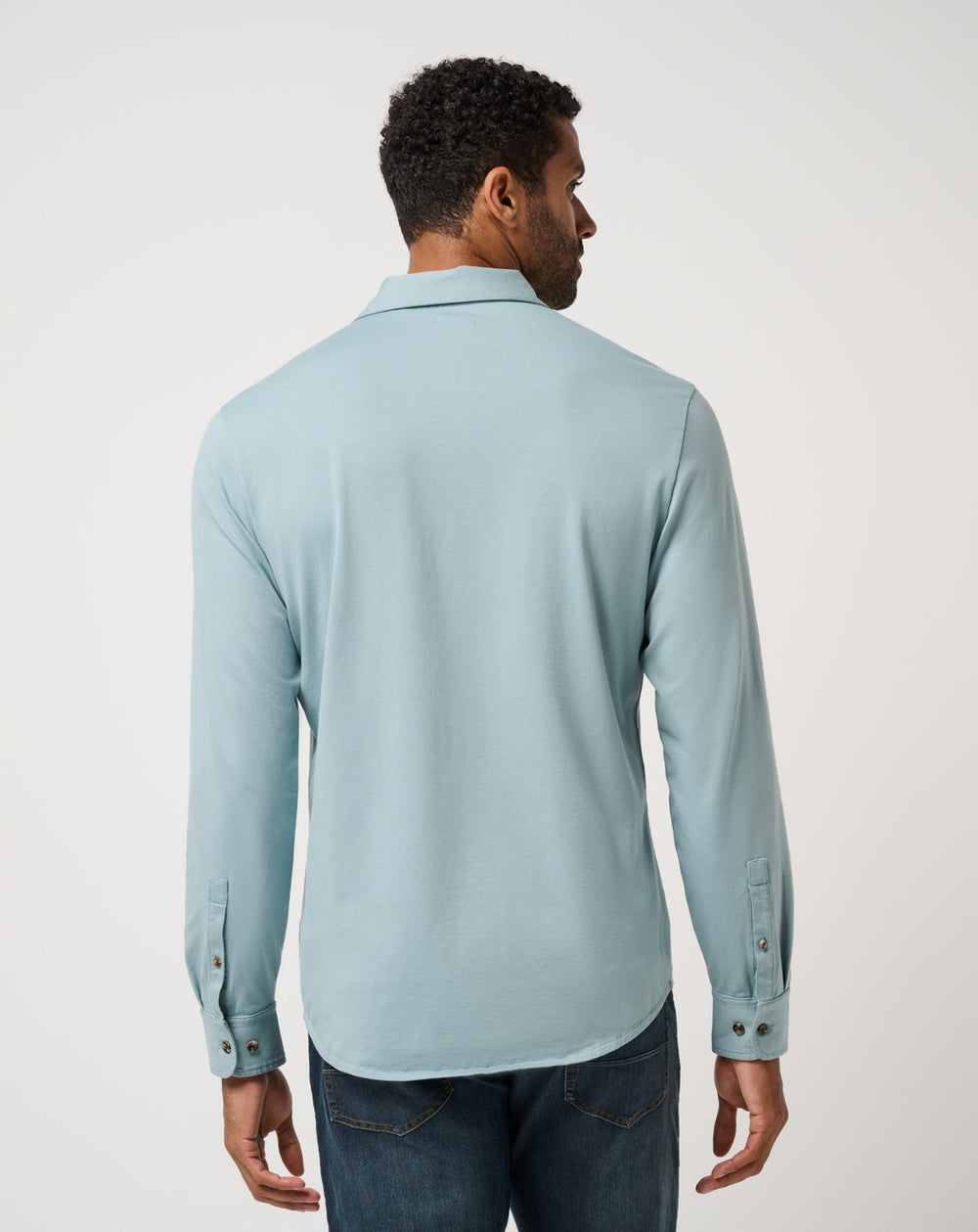 Comfortknit TM Social Club Button-Up - Travis Mathew