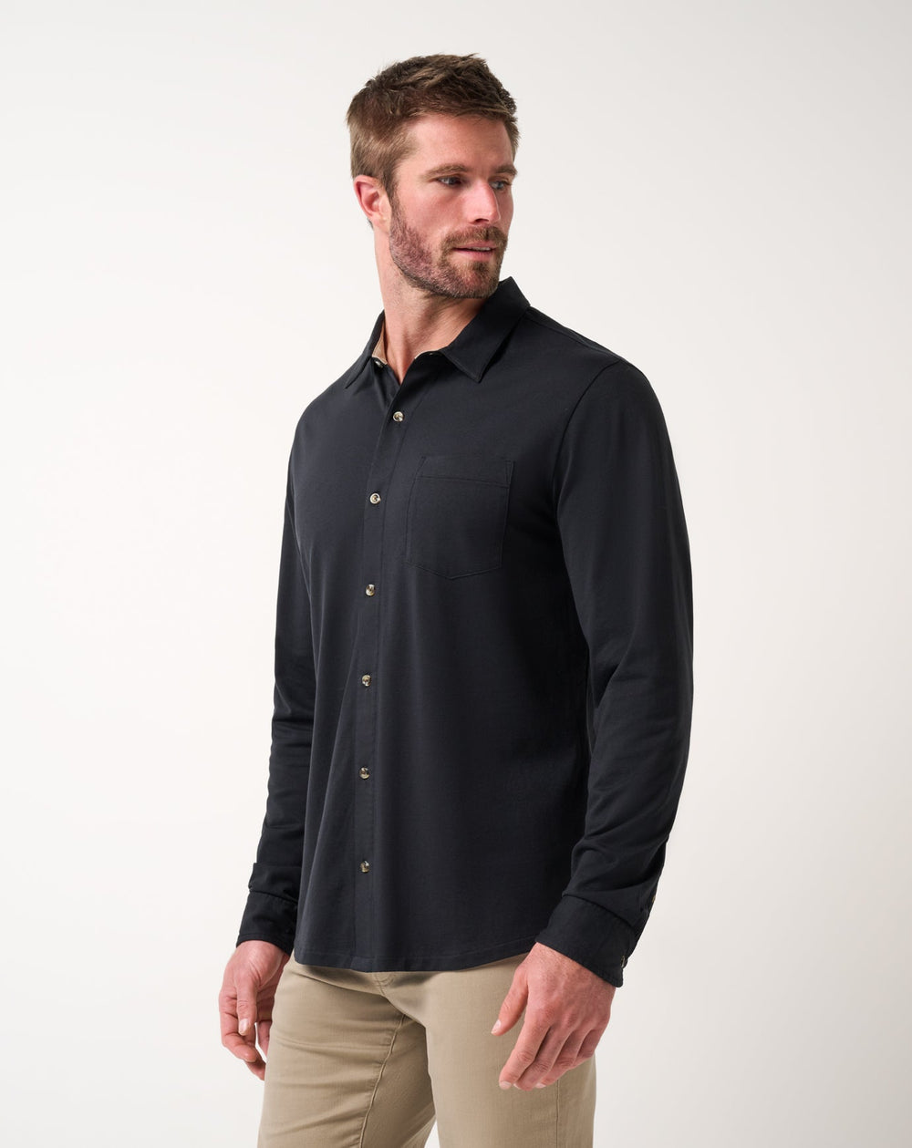 Comfortknit TM Social Club Button-Up - Travis Mathew