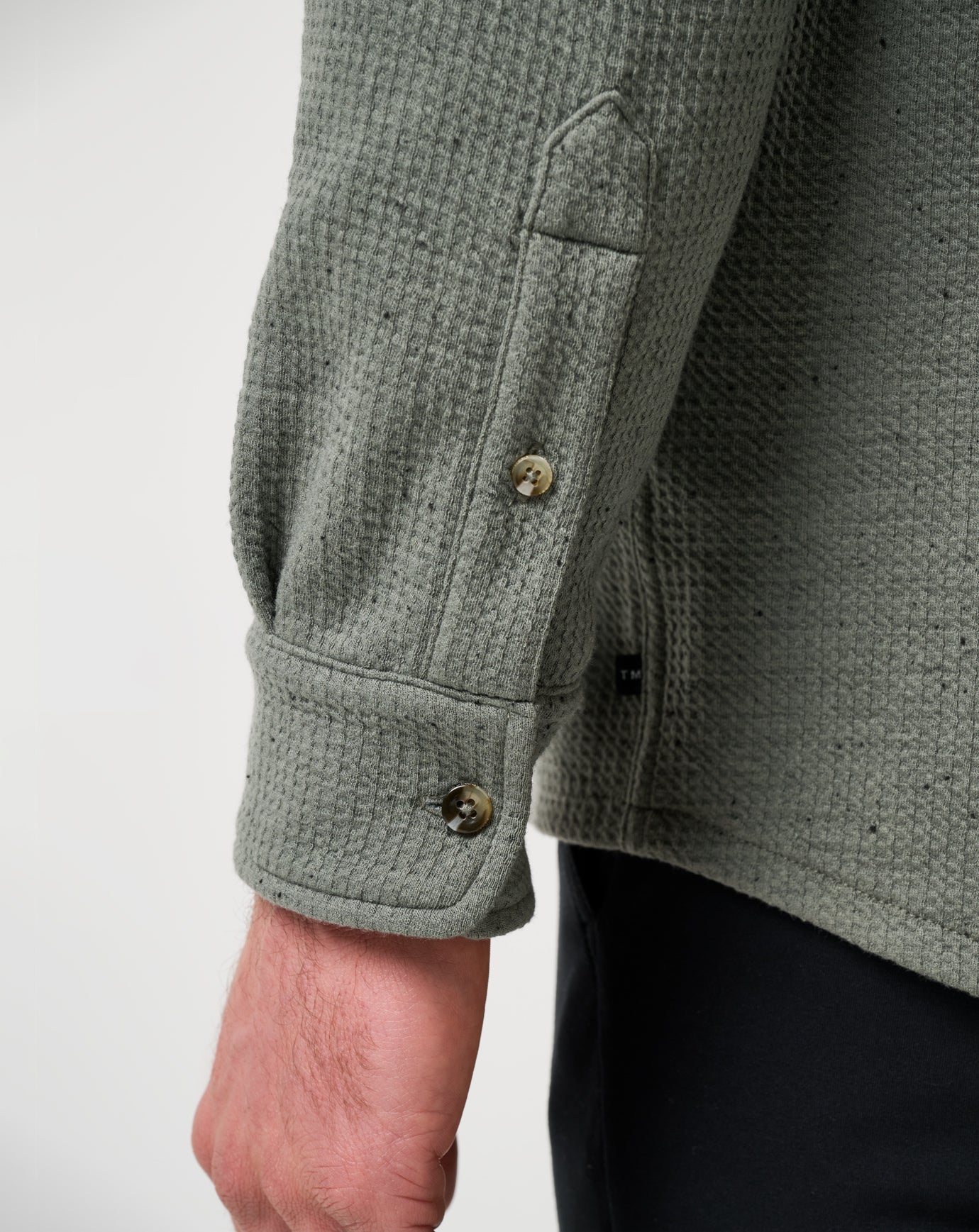 Cloud Waffle Shirt Jacket - Travis Mathew