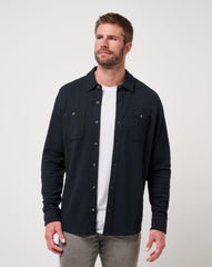 Cloud Waffle Shirt Jacket - Travis Mathew