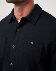 Cloud Waffle Shirt Jacket - Travis Mathew