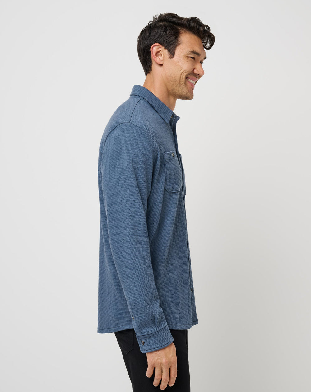 Cloud Waffle Shirt Jacket - Travis Mathew