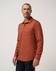 Cloud Flannel Button-Up - Travis Mathew