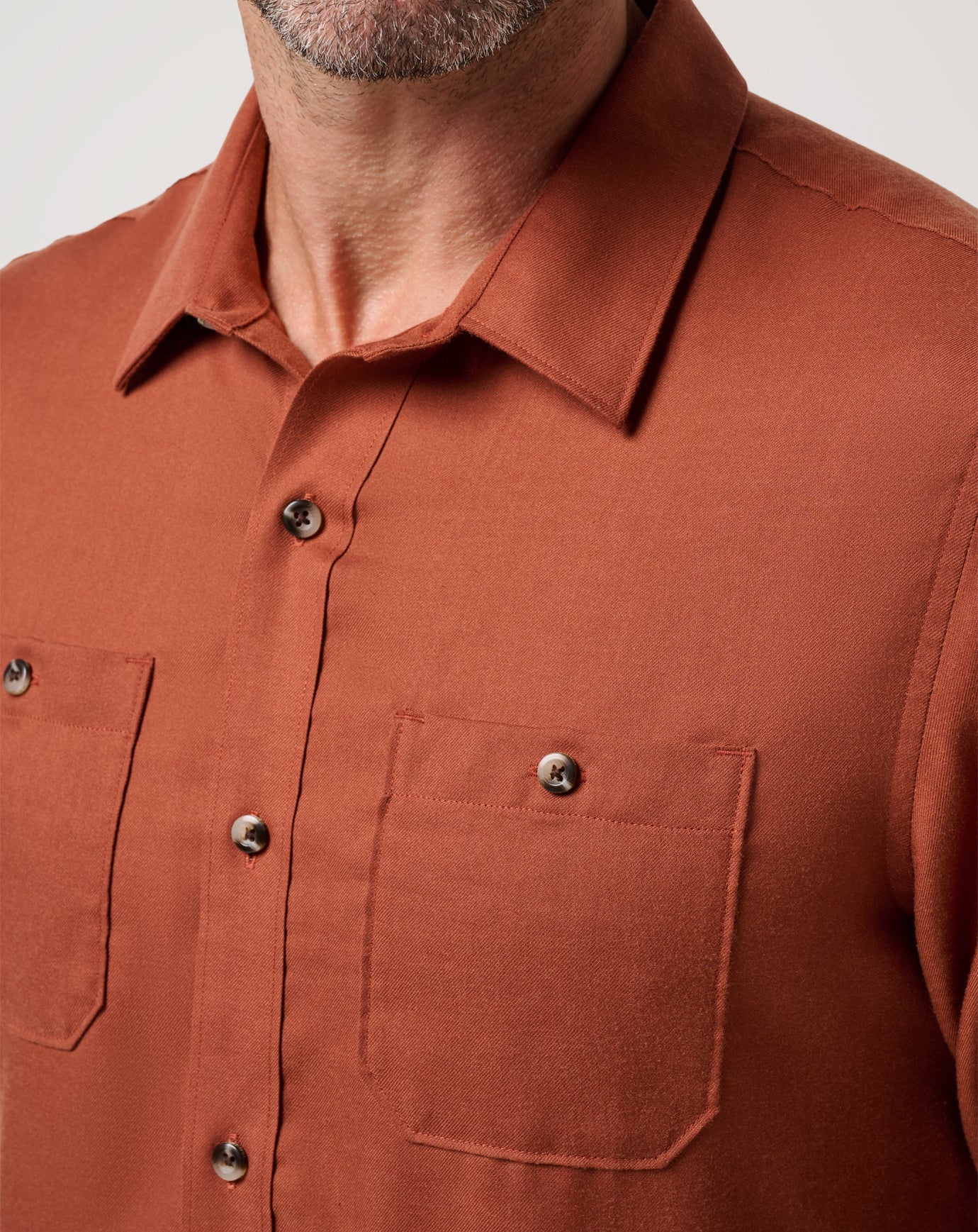 Cloud Flannel Button-Up - Travis Mathew