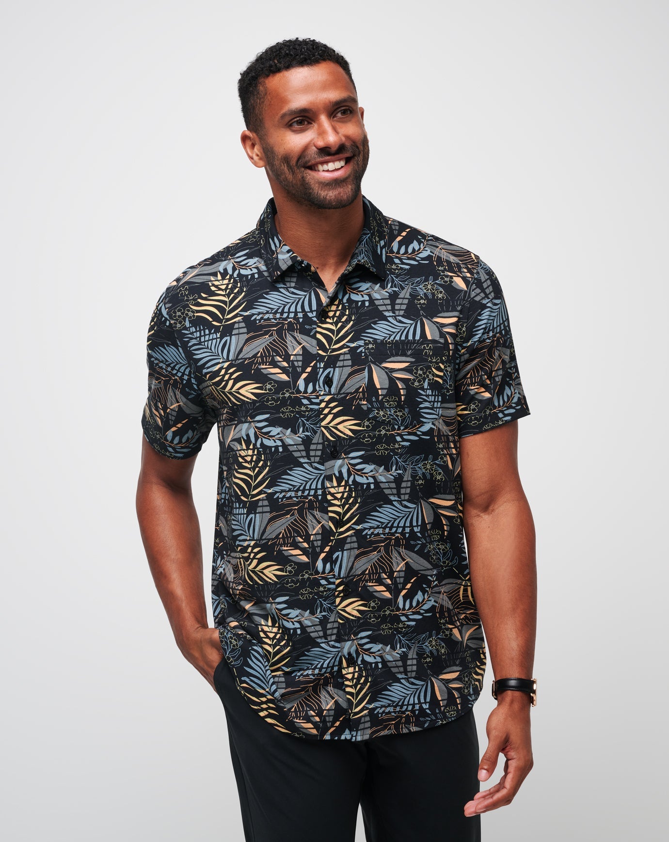 Knit Hanabata Days Button-Up - Travis Mathew