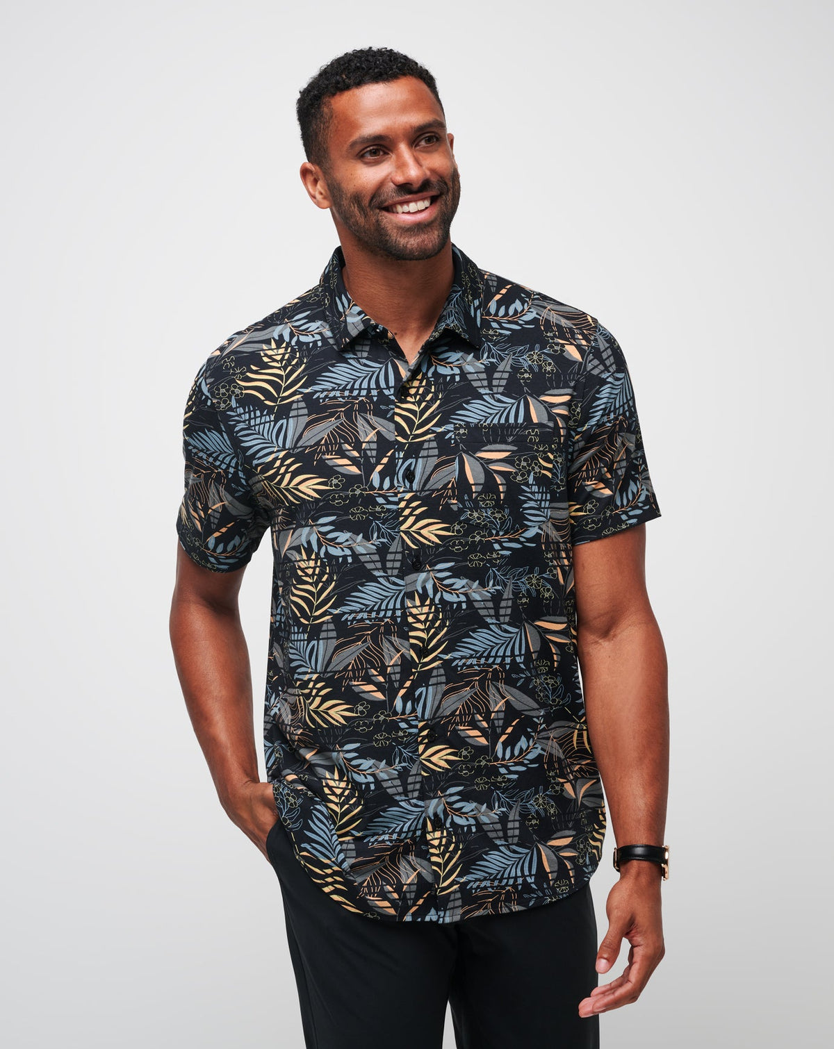 Knit Hanabata Days Button-Up - Travis Mathew