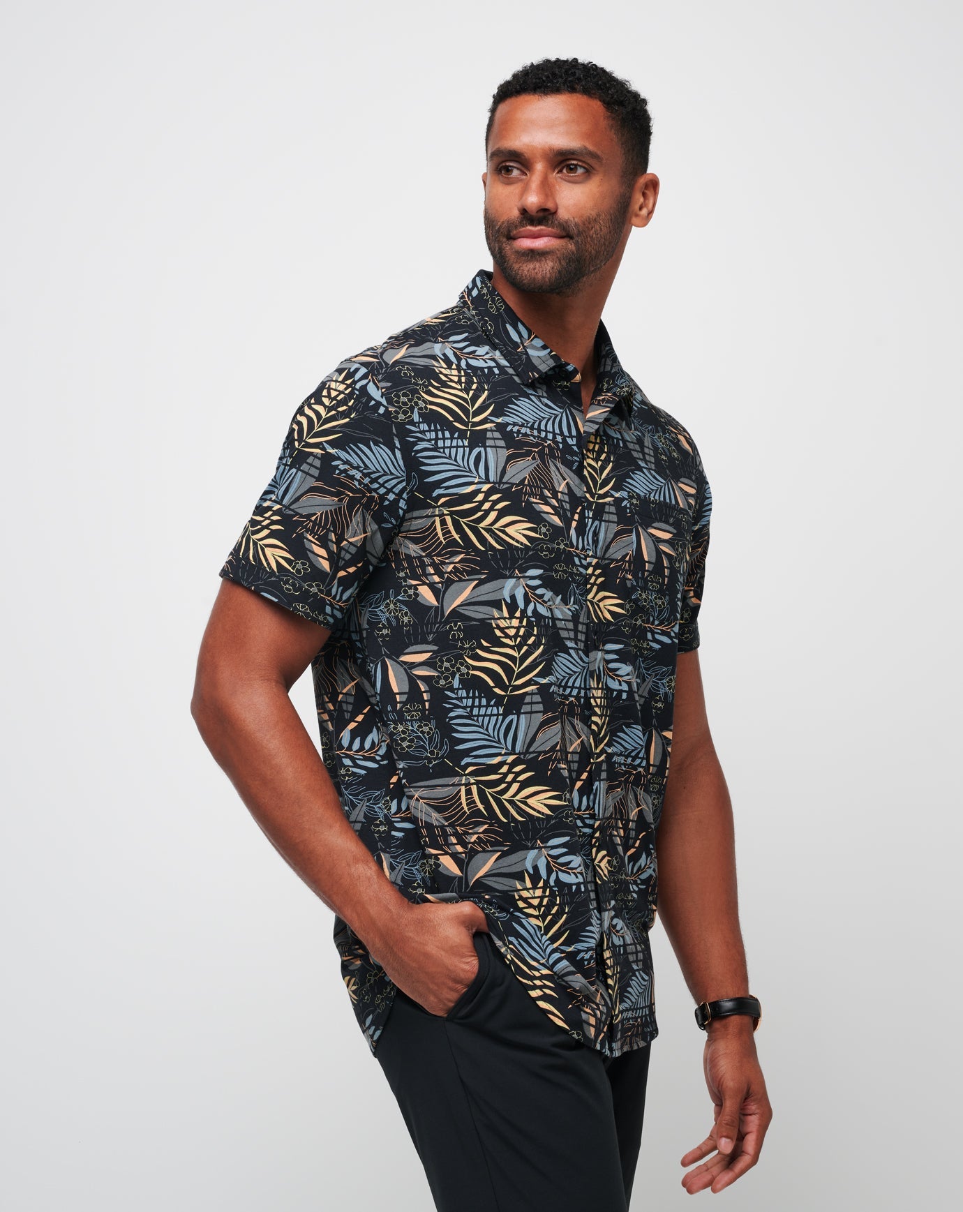 Knit Hanabata Days Button-Up - Travis Mathew