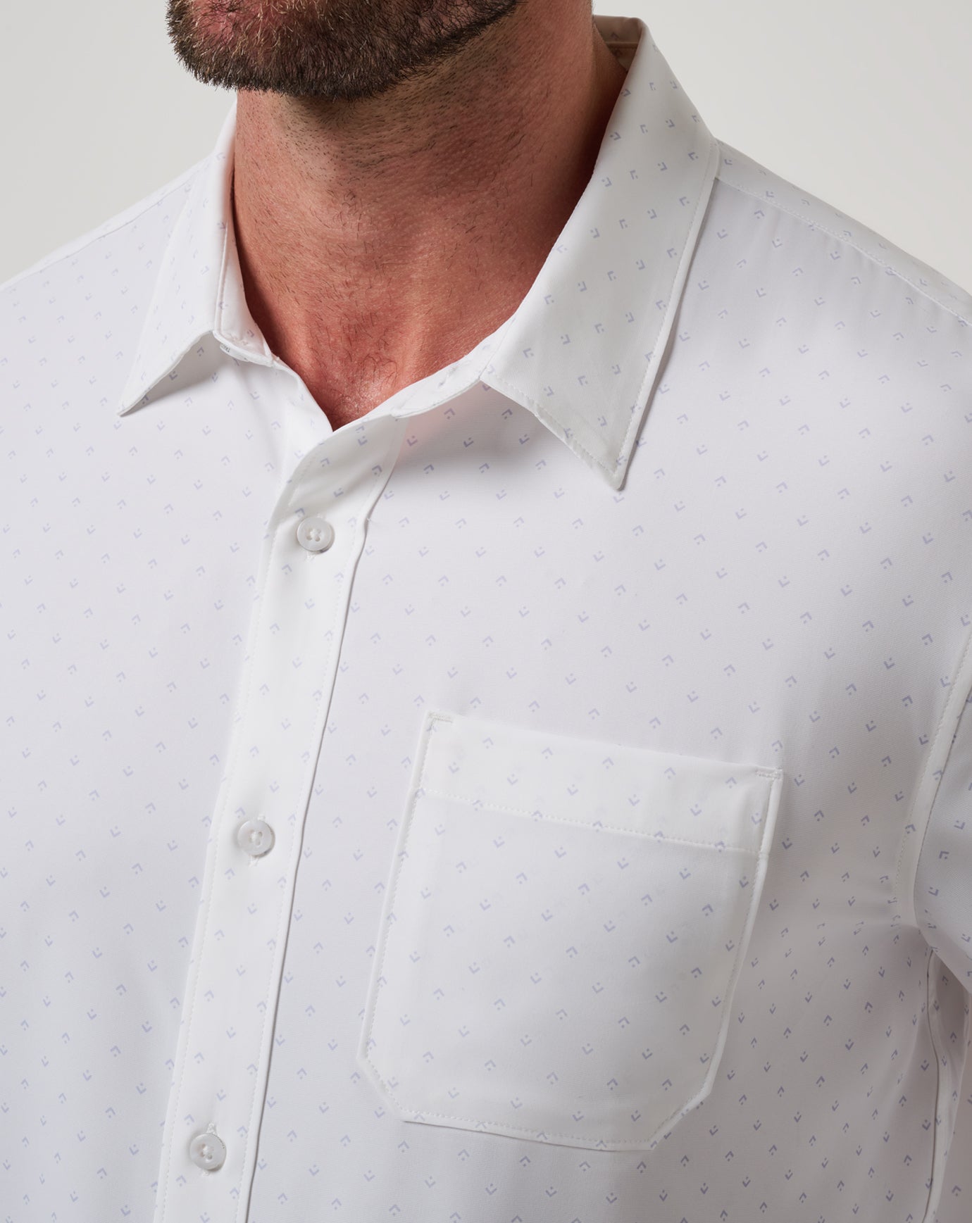 Techwoven Tidbits Button-Up - Travis Mathew
