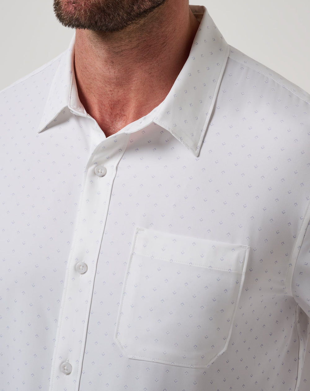 Techwoven Tidbits Button-Up - Travis Mathew