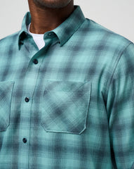 Cloud Flannel Plaid Button-Up - Travis Mathew