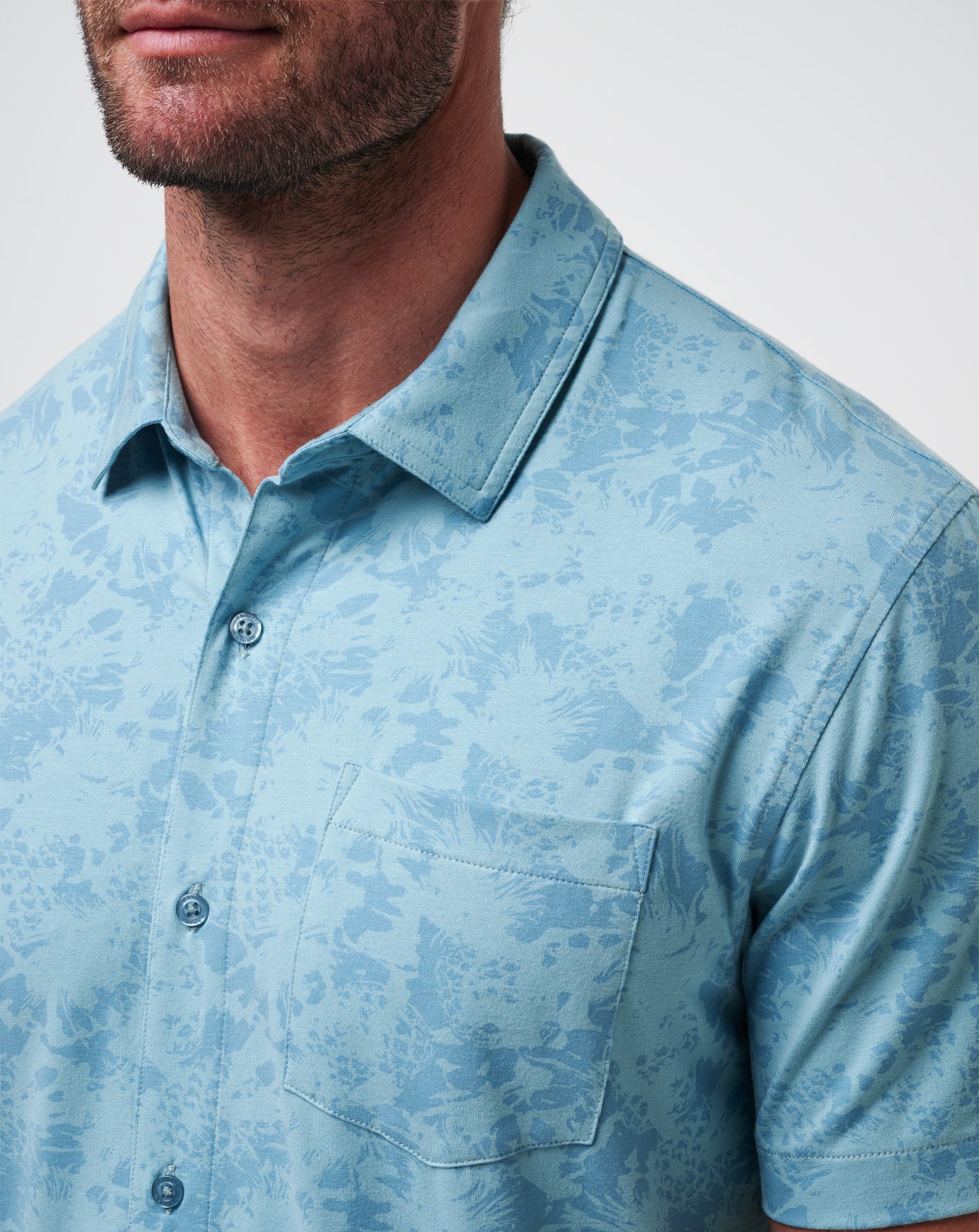 Knit Braddah Button-Up - Travis Mathew
