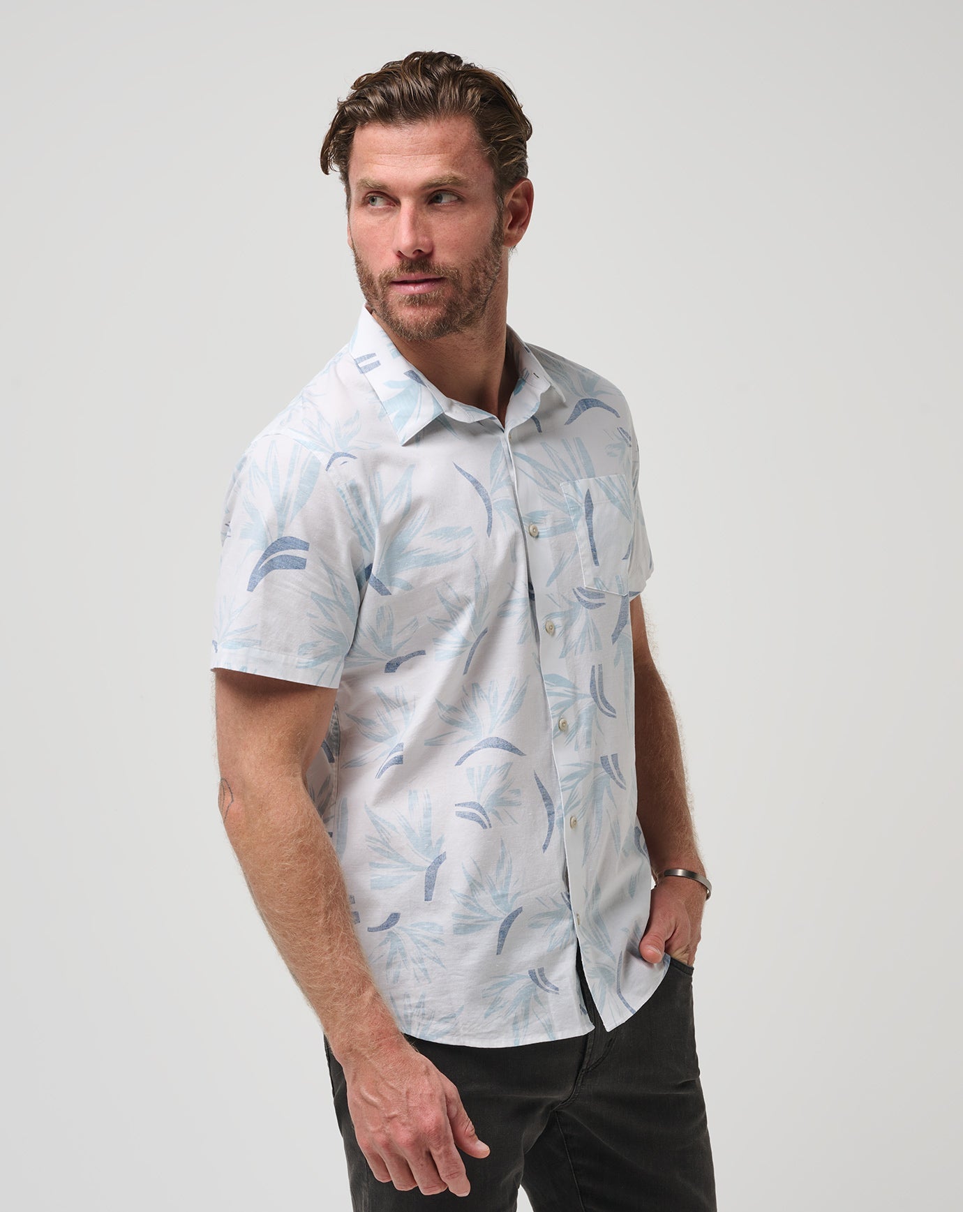 The Thick Of It Button-Up - Travis Mathew