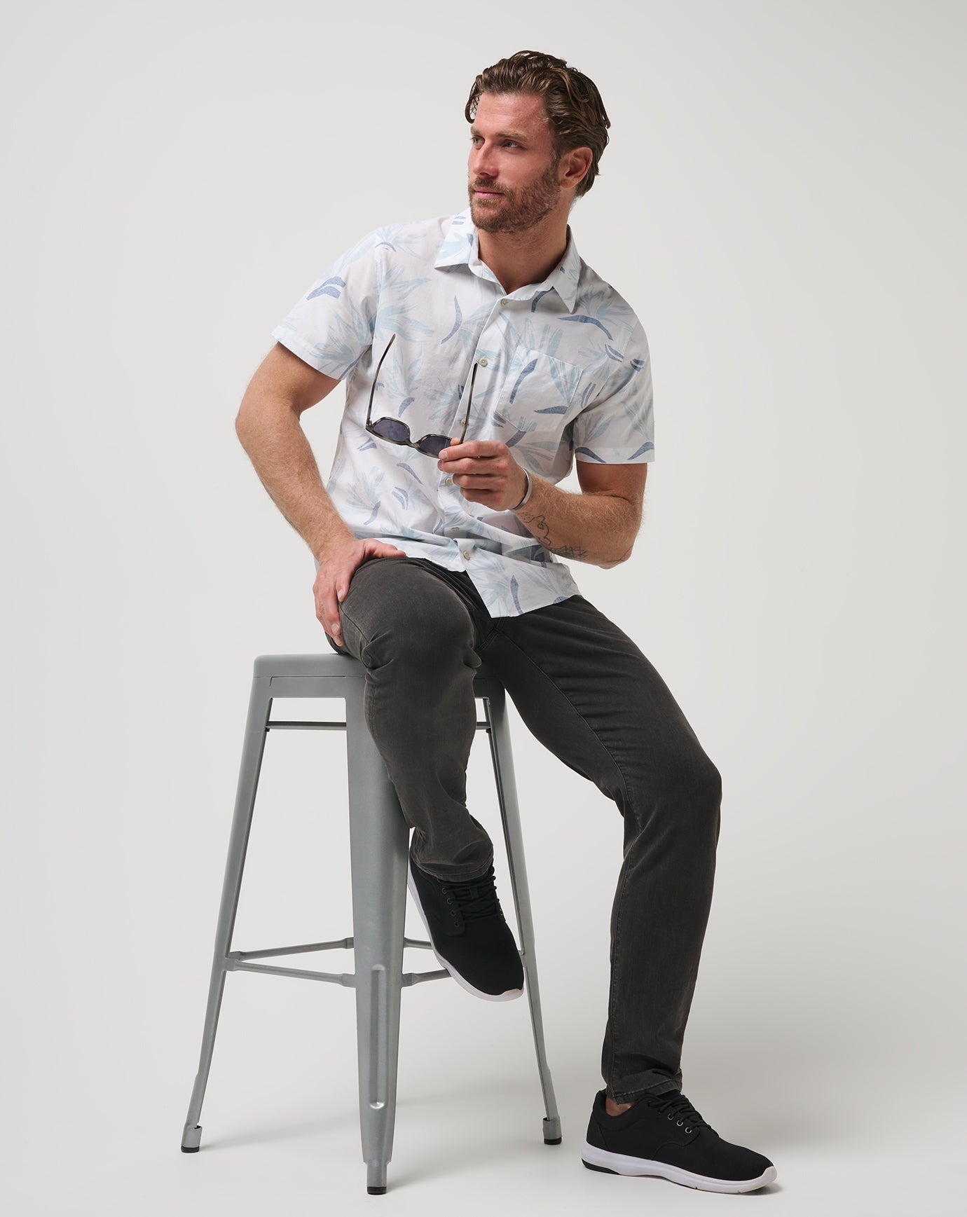 The Thick Of It Button-Up - Travis Mathew