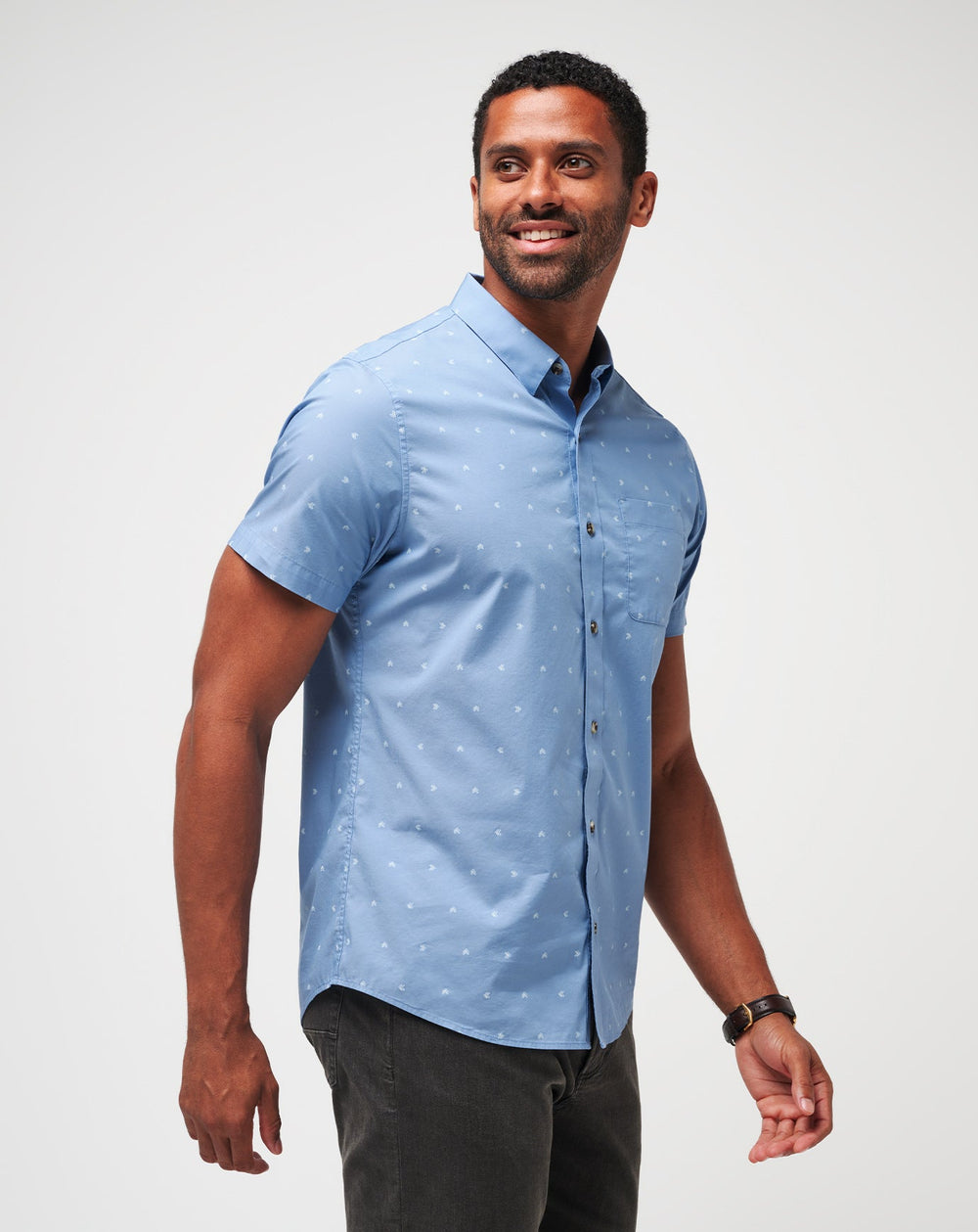 Wind It In Button-Up - Travis Mathew