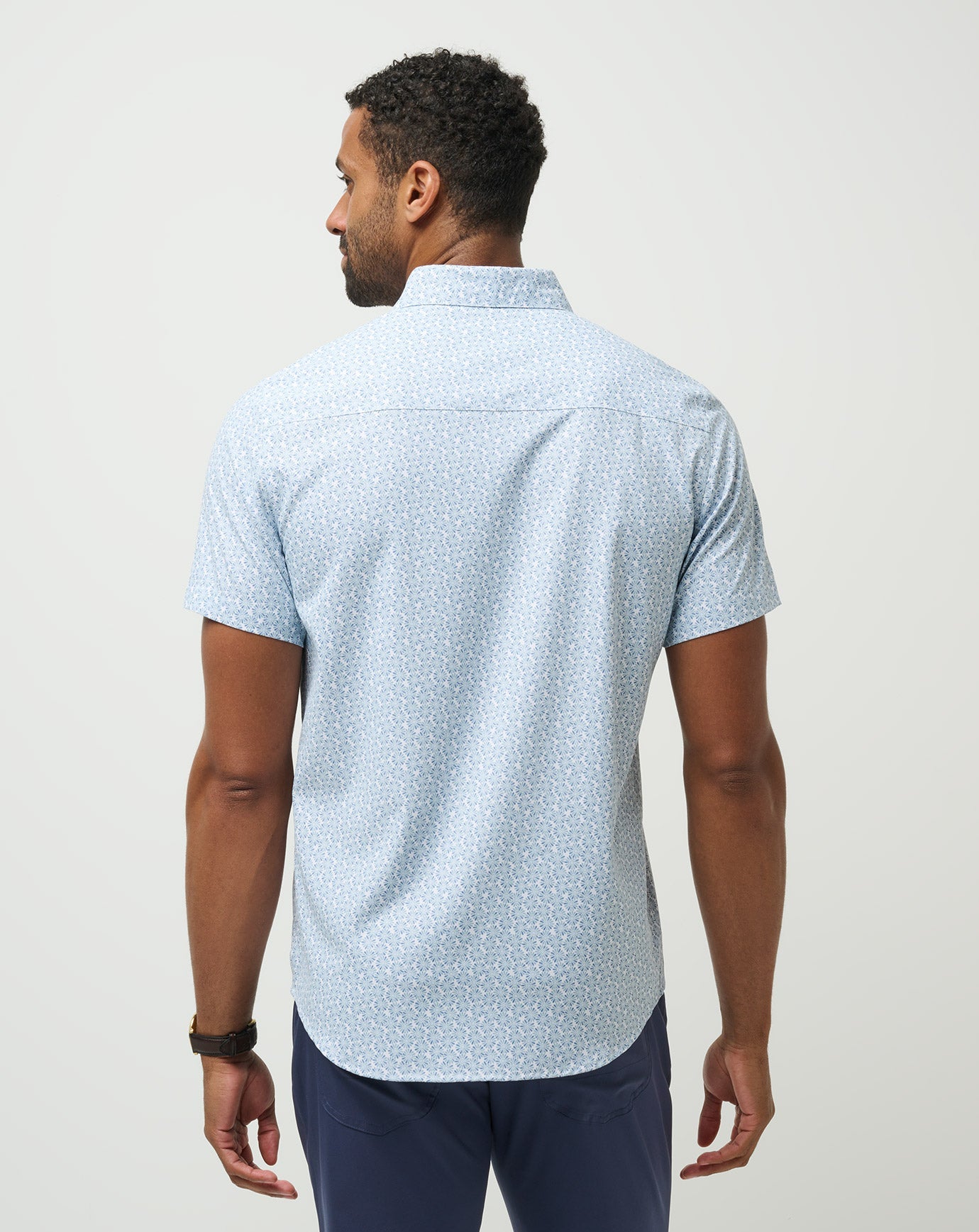 Techwoven Country Mile Button-Up - Travis Mathew