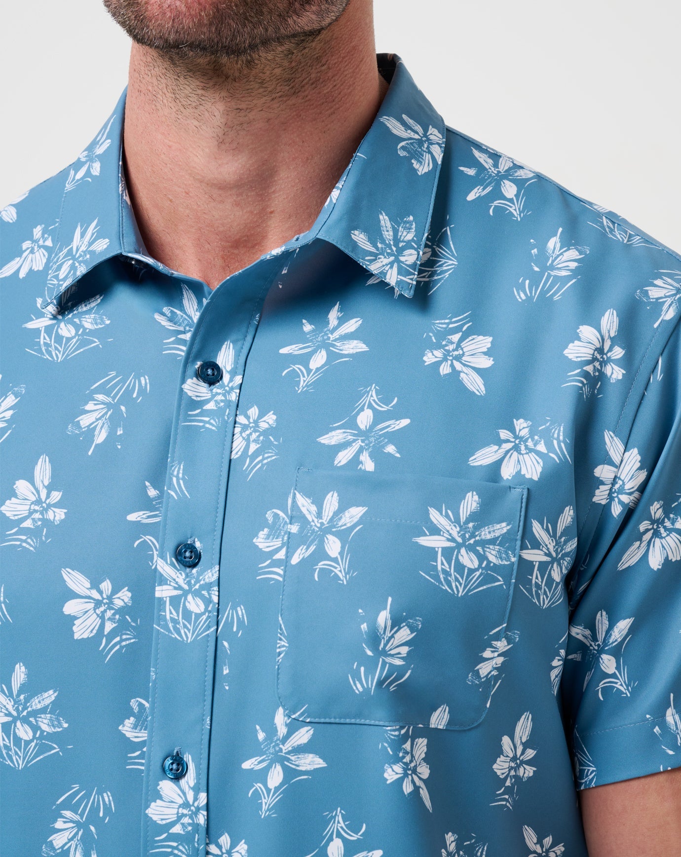 Techwoven Seamate Button-Up - Travis Mathew