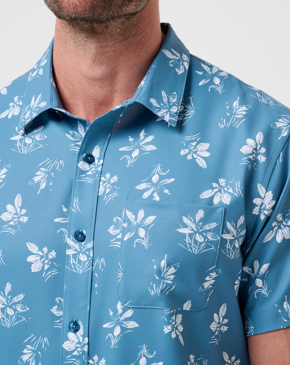 Techwoven Seamate Button-Up - Travis Mathew