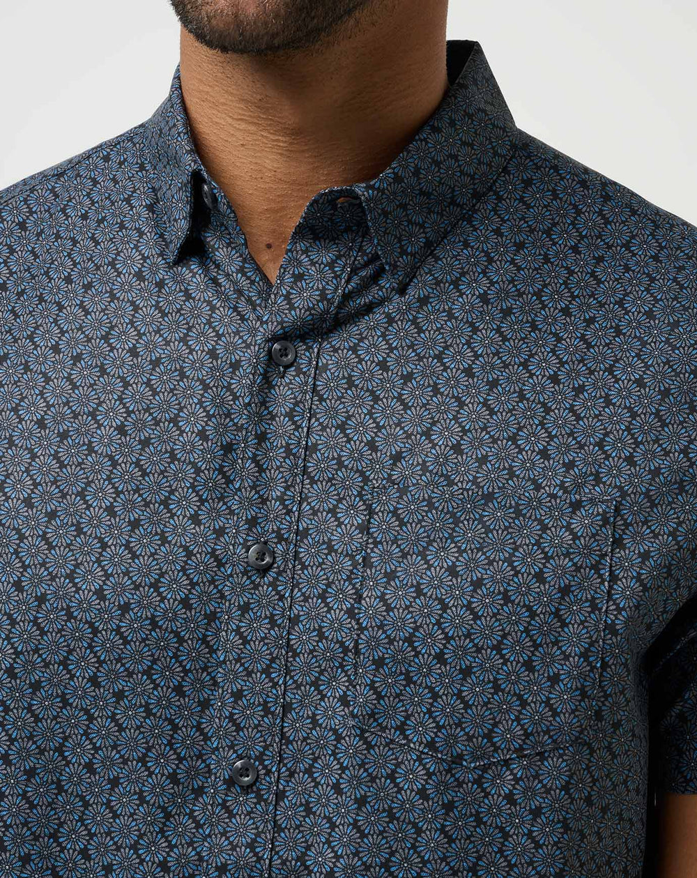 Techwoven Country Mile Button-Up - Travis Mathew