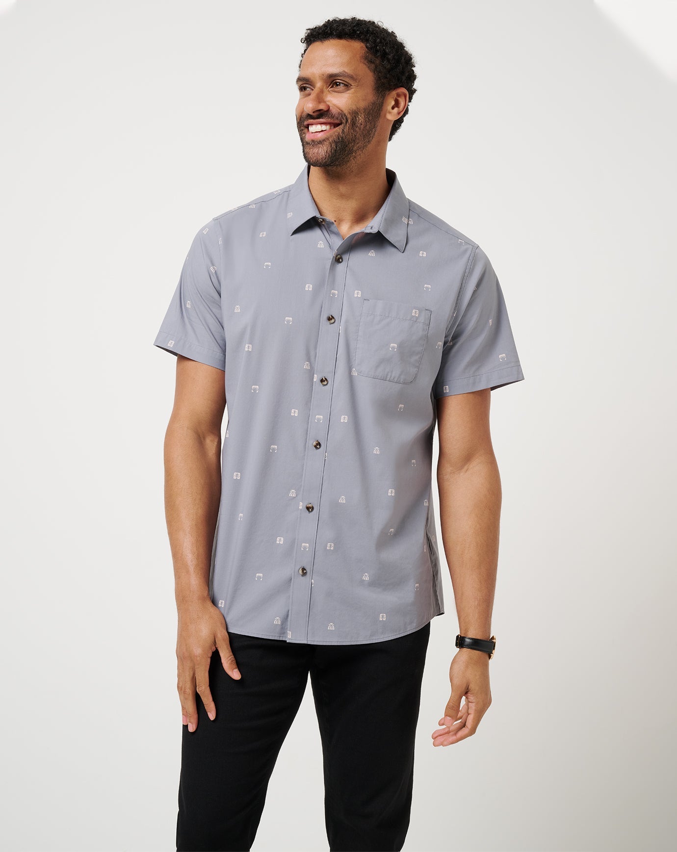 French Riviera Button-Up - Travis Mathew