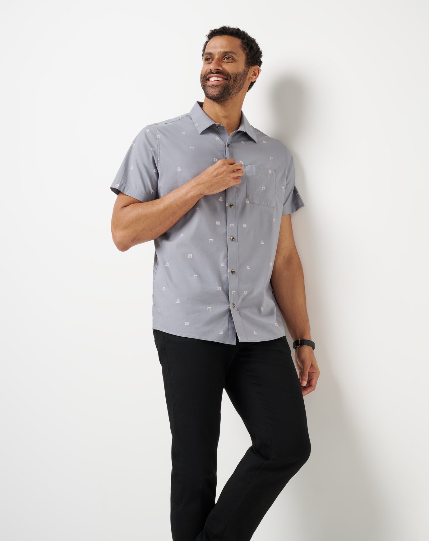 French Riviera Button-Up - Travis Mathew