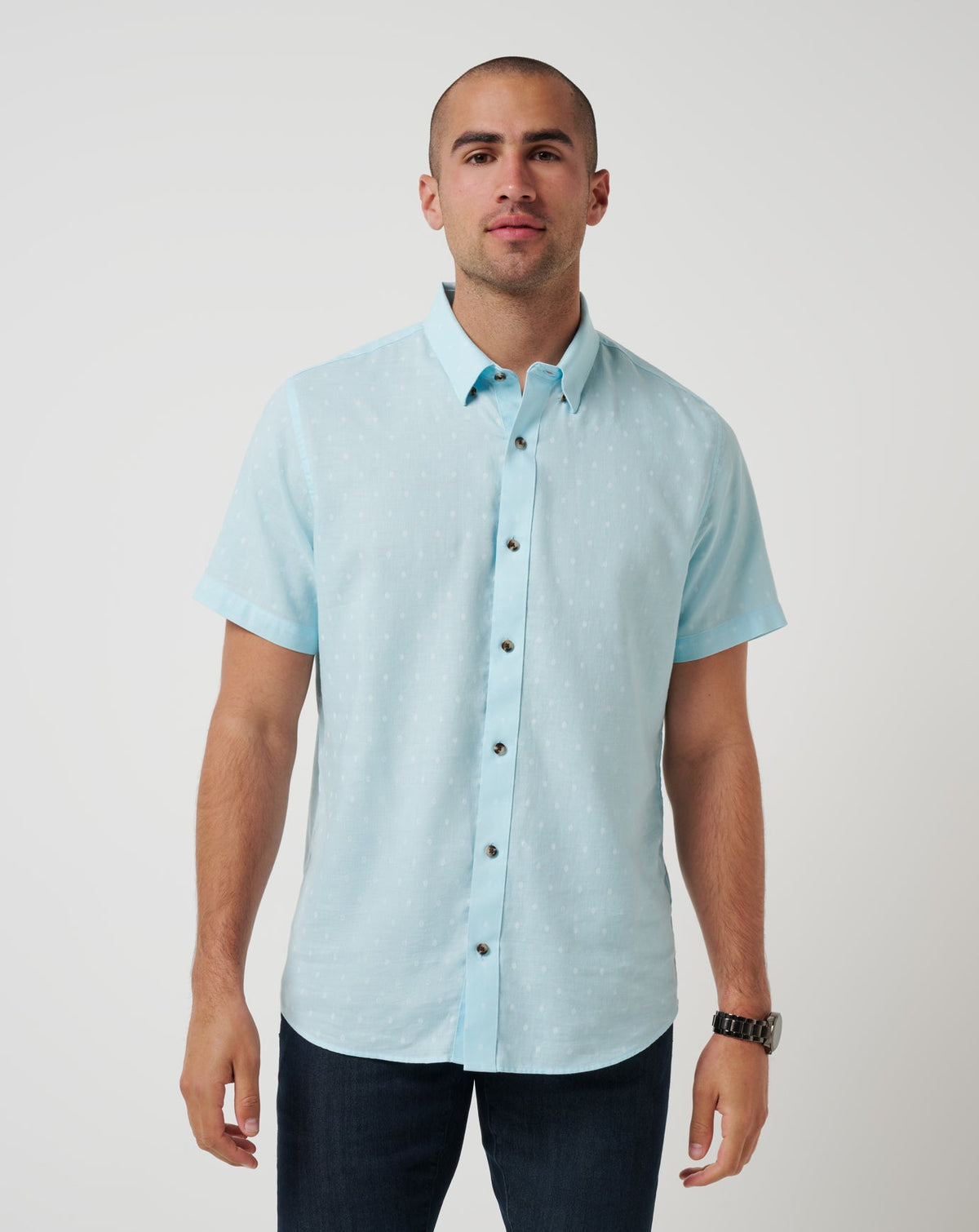 Early Check In Button-Up - Travis Mathew