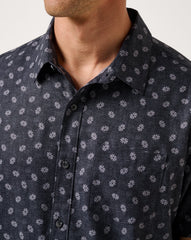 Techwoven Grey Wind Button-Up - Travis Mathew
