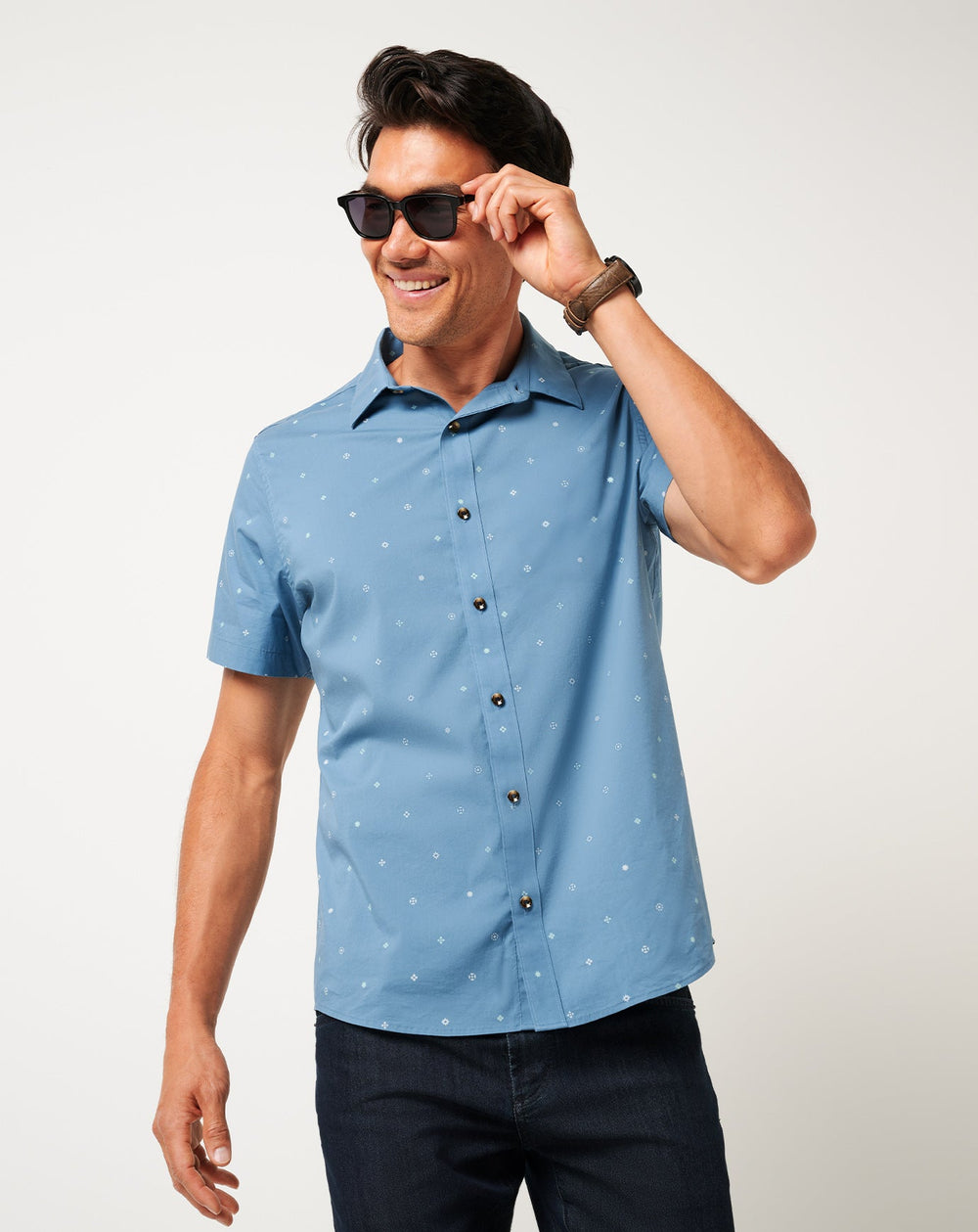 Per Aspera Button-Up - Travis Mathew