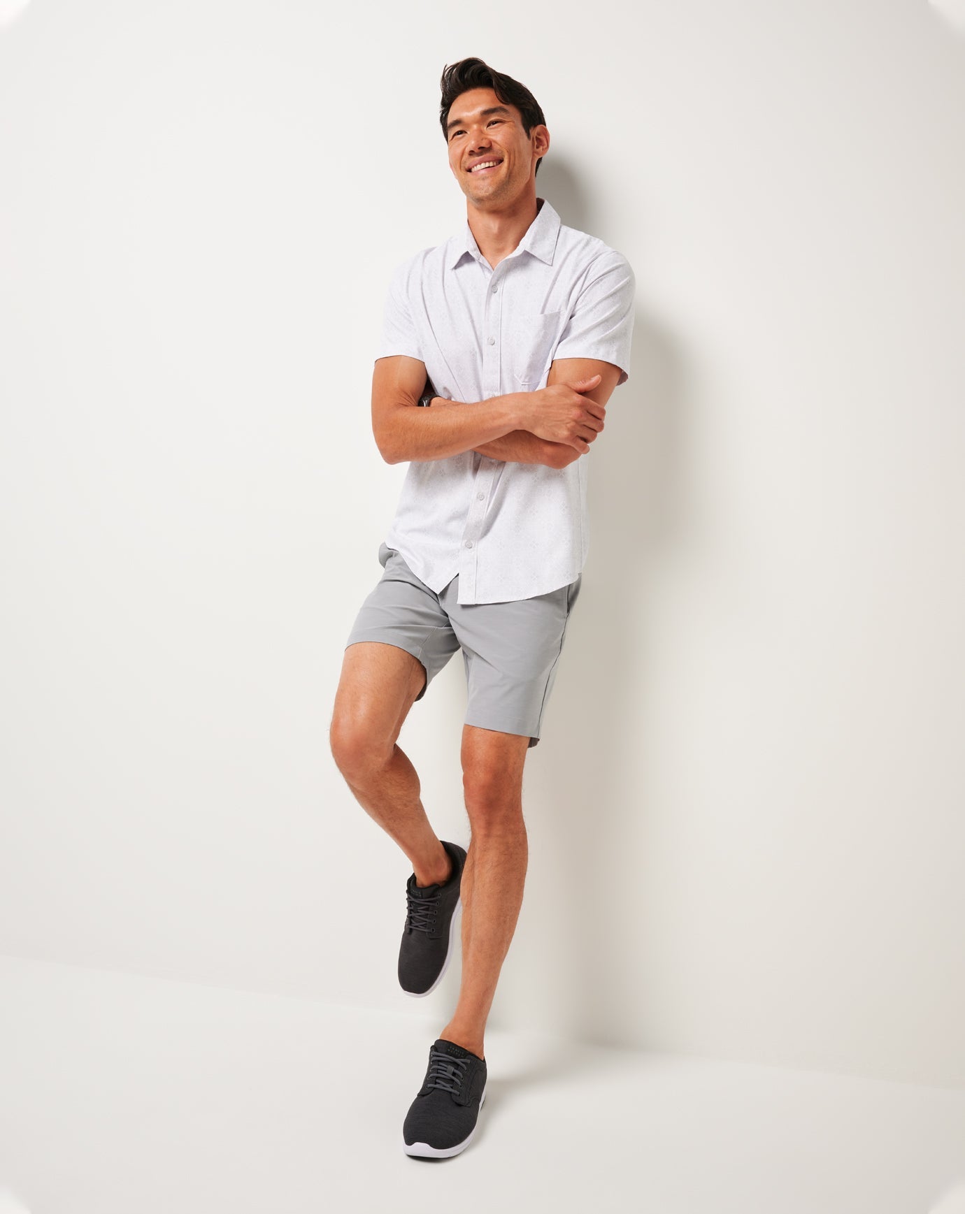 Techwoven Acropolis Button-Up - Travis Mathew