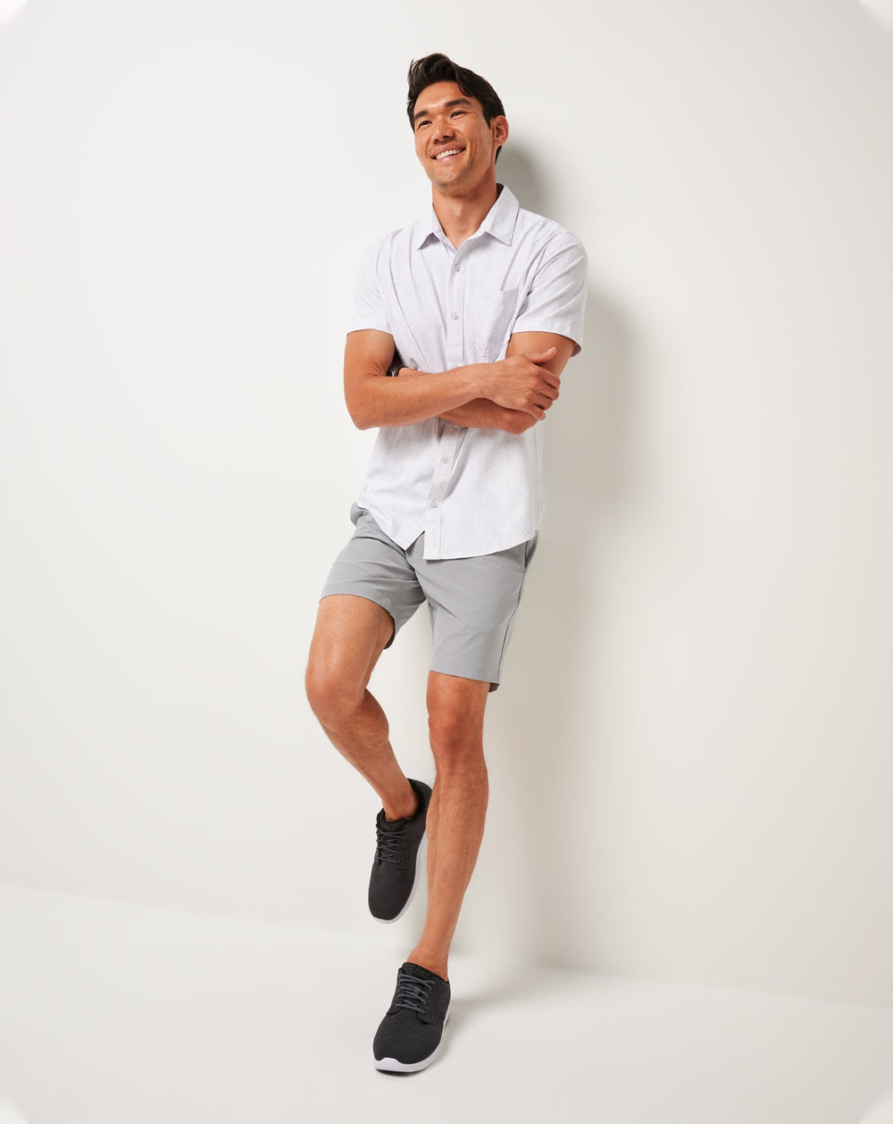 Techwoven Acropolis Button-Up - Travis Mathew