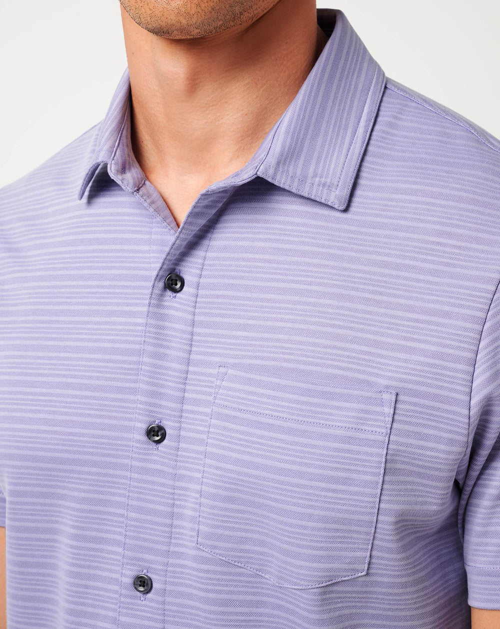Knit Trip To The City Button-Up - Travis Mathew
