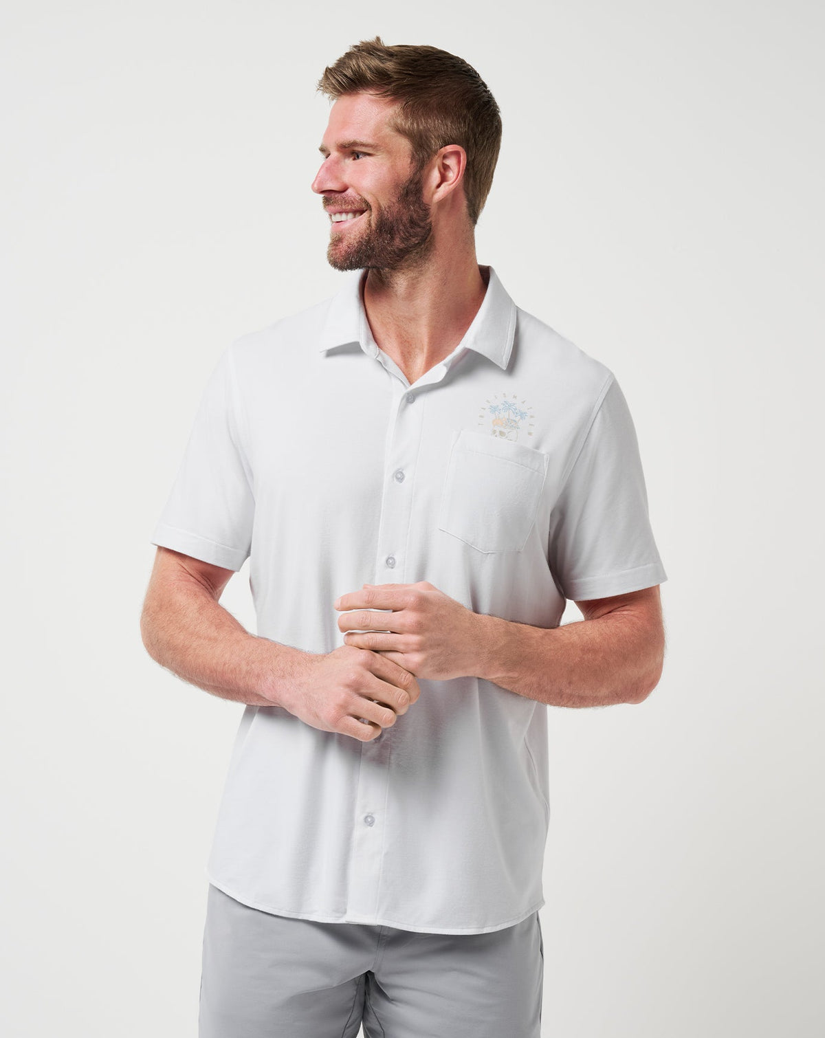 Poolside Pitcher Button-Up - Travis Mathew