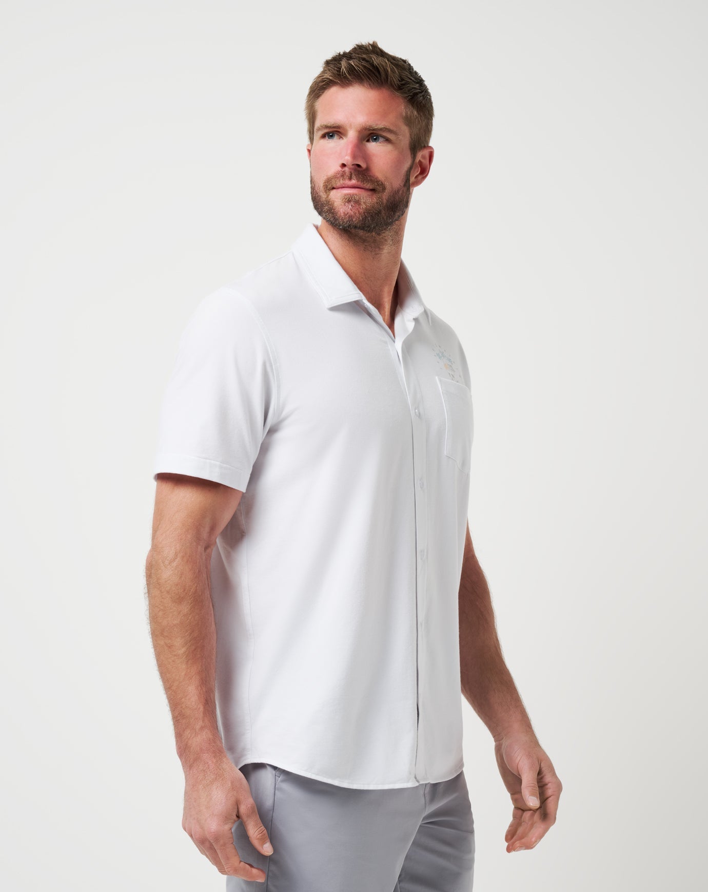 Poolside Pitcher Button-Up - Travis Mathew