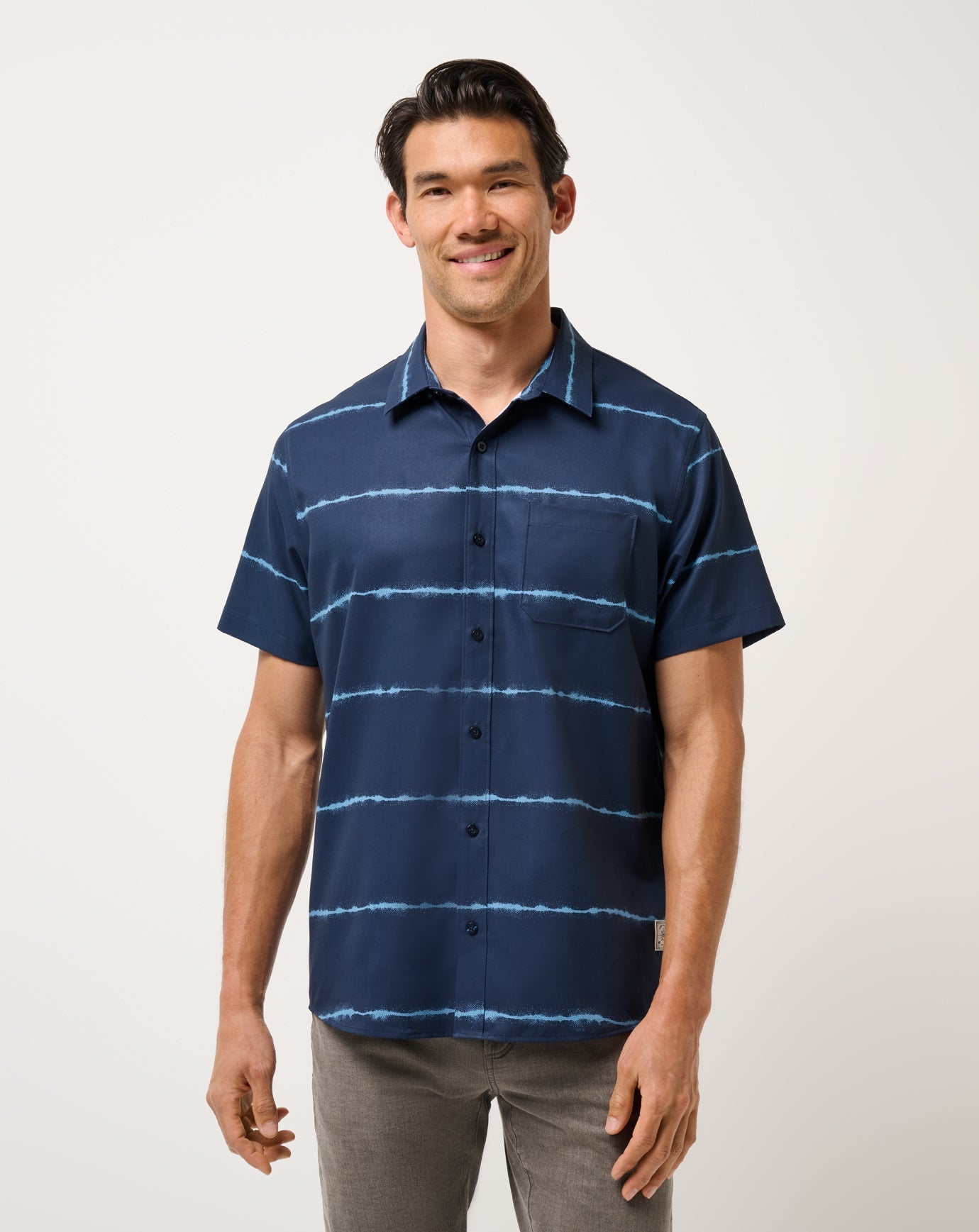Techwoven Sundaze Button-Up - Travis Mathew