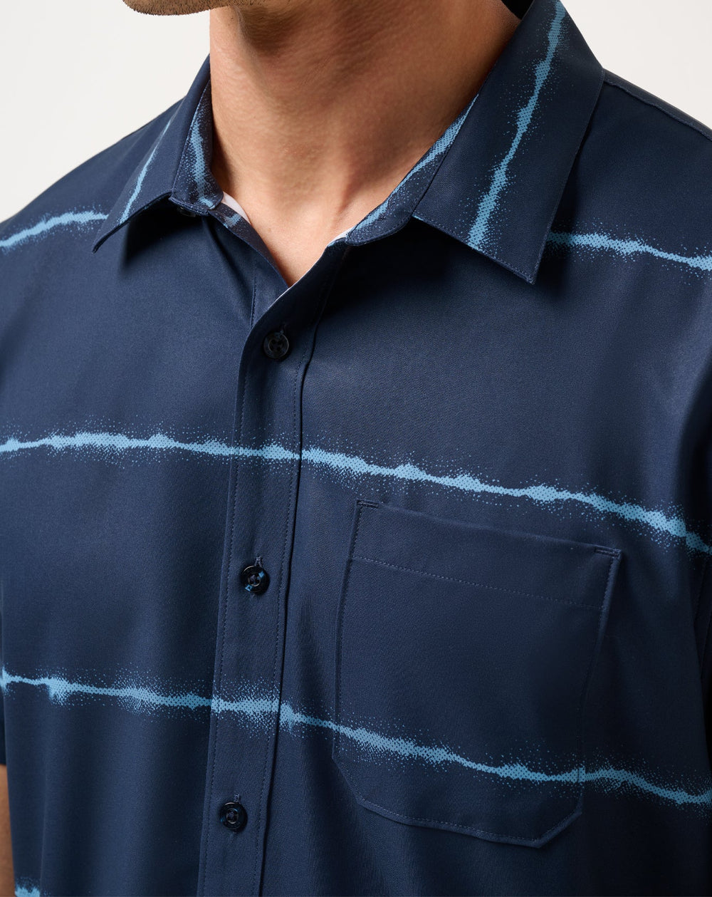 Techwoven Sundaze Button-Up - Travis Mathew