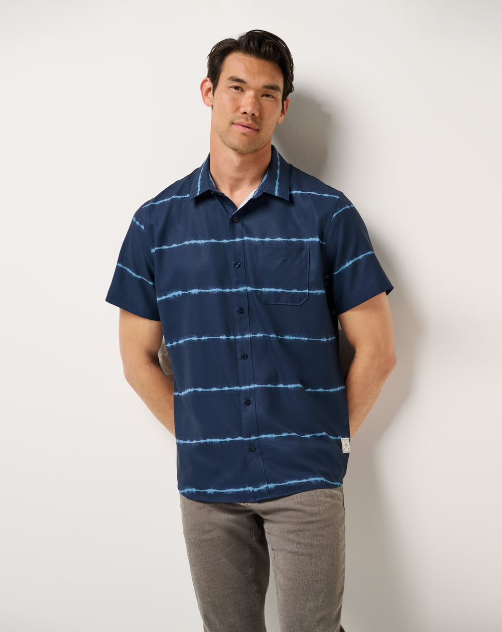 Techwoven Sundaze Button-Up - Travis Mathew