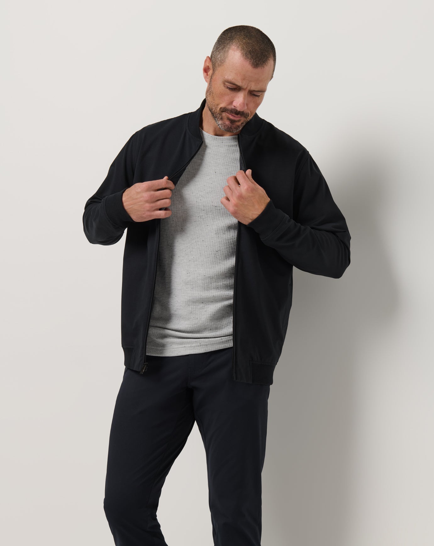Stretchknit Bomber Jacket - Travis Mathew