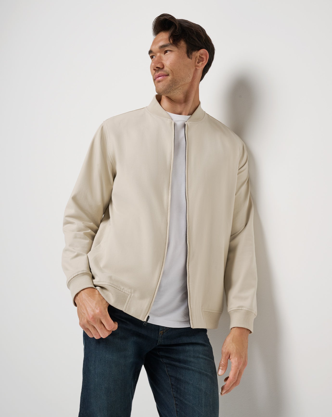 Stretchknit Bomber Jacket - Travis Mathew