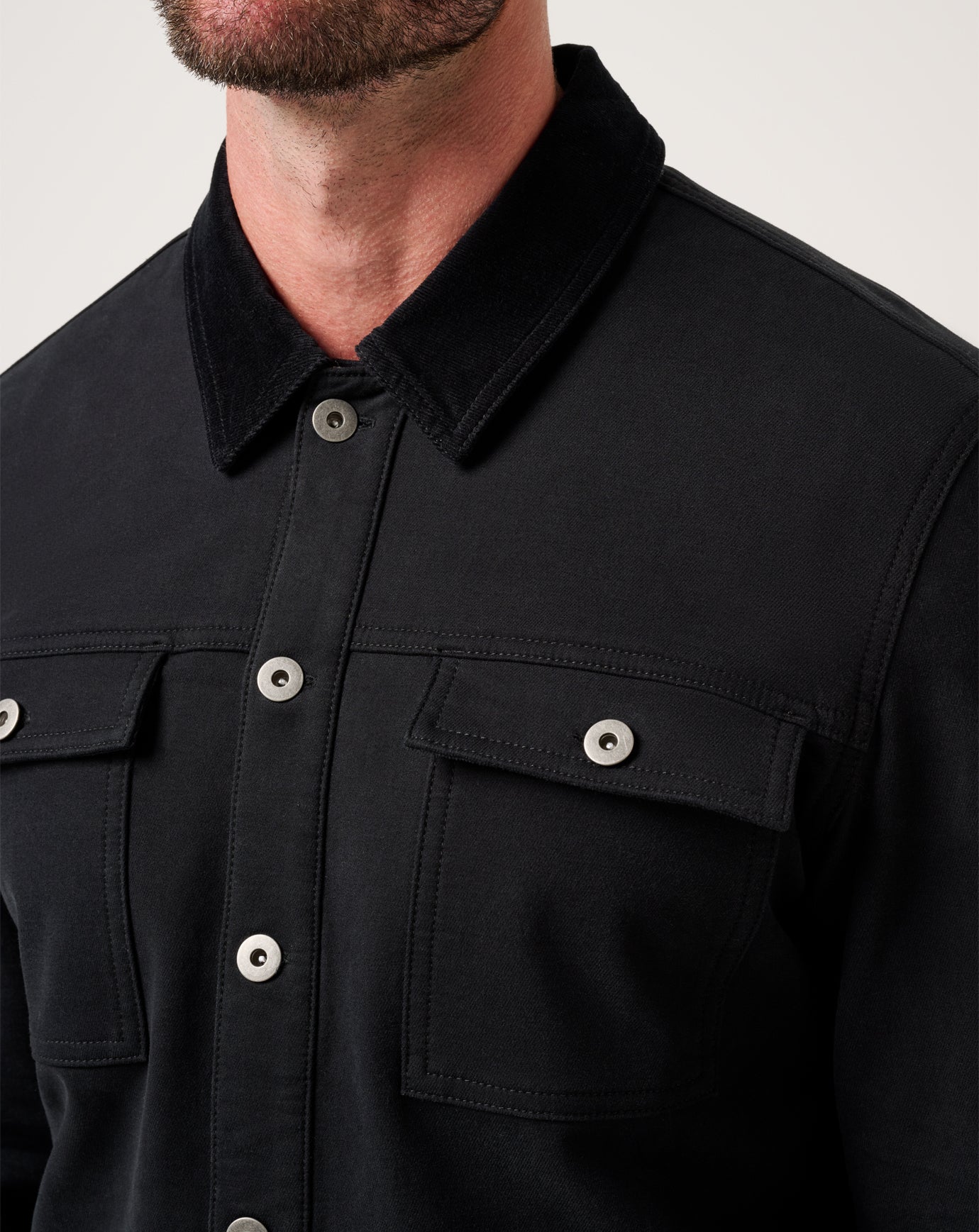 Cloud Denim Cord Jacket - Travis Mathew